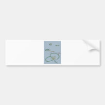 Fish and Lilypads Bumper Stickers