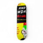 Fish and the CrawDaddys Custom Skateboard