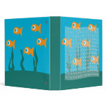 Fish Background with Multiplication Table binders