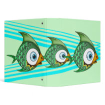 Fish 3 Ring Binder