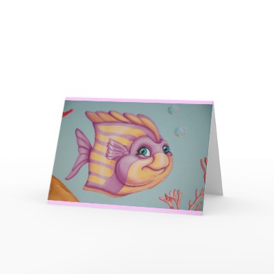 Fish Birthday Card by jrogersjr