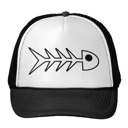 Fish bones hats