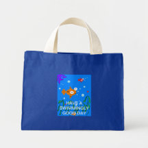 Fish Canvas Bags