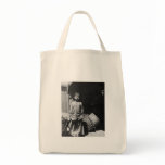 Fish Dealer's Daughter - Vintage Photo Tote Bag