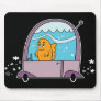 Fish Driving a Car - Mouse Pad