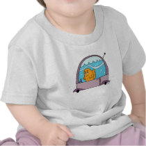 Fish Driving a Car - Toddler's T-Shirt