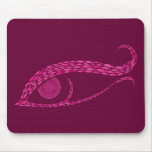 Fish Eye Abstract Art Mousepad