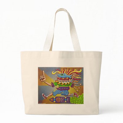 Fish Eye Airwalk  Bag by ChrisDyer