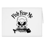 Fish Fear Me Greeting Cards