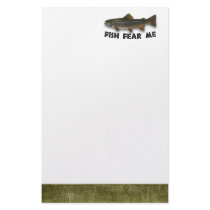 Fish Fear Me Funny Fishing Sports