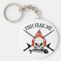 Fish Fear Me Pirate Key Chains