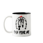 Fish Fear Me Pirate mugs
