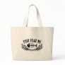 Fish Fear Me Tattoo Tote Bag