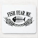 Fish Fear Me Tattoo Mouse Mats
