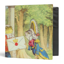 Fish-Footman Delivering an Invitation to a binders