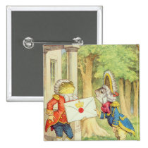 Fish-Footman Delivering an Invitation to a buttons
