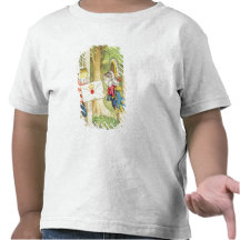 Fish-Footman Delivering an Invitation to a Tshirt