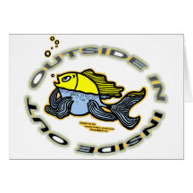 Fish Full of Water (Golden) Card