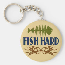 Fish Hard Keychain