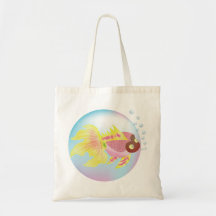Fish in a Bubble tote bag.