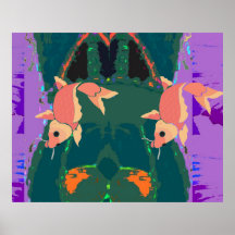 Fish in a Pond :  Graphic Tricks and Patchwork Print