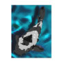 Fish in Aquarium, Black, Grey and Blue Postcards