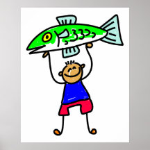 Fish Kid Posters