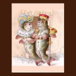 Fish Leaving the Restaurant Cafe d'Orleans postcards