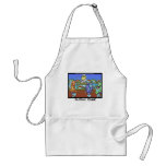 Fish Meet Markets AKA Sushi Bar Funny Gifts & Card Apron