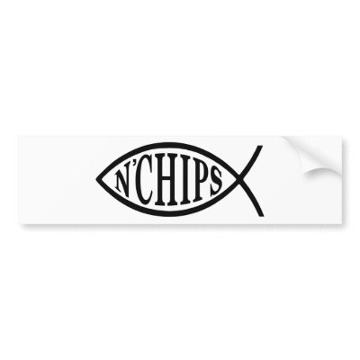 Fish N' Chips Fish by atheist_store