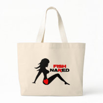 Fish Naked Tote Bag