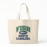 Fish North Carolina Tote Bag