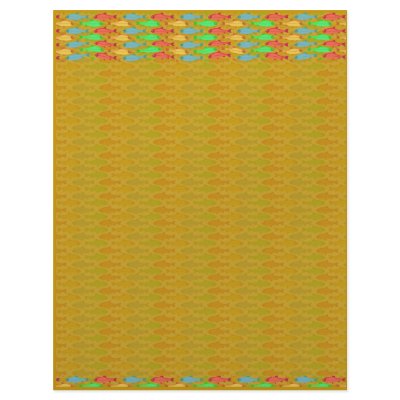 fish pattern letterhead by friendlyspirit