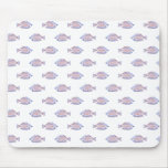 Fish Pattern. Red Line Rainbowfish. Mouse Pad