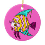 Fish Piercings Christmas Tree Ornament