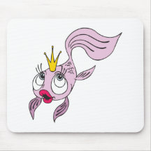 Fish Princess Mouse Pad