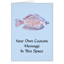 Fish. Red Line Rainbowfish. Cards