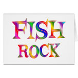 Fish Rock Greeting Card