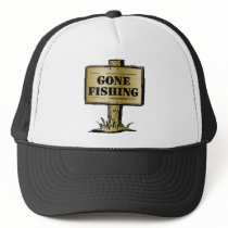 fish-sign trucker hat
