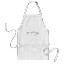 Fish Skeletons Collection Apron