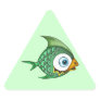 Fish Triangle Sticker