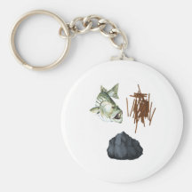 Fish Sticks...Rock! Key Chains