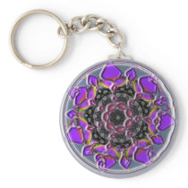 Fish tails keyring key chain