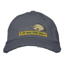 Fish Tales fishing humour hat