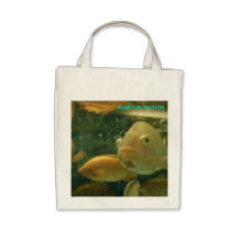 Fish Tote Canvas Bag