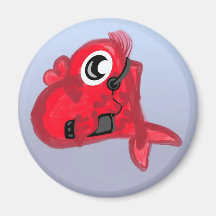 Fish Tunes Magnet