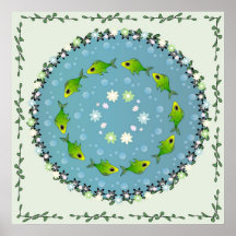 Fish Water Dance Poster
