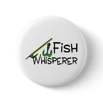 Fish Whisperer Buttons