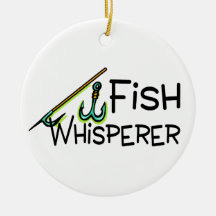 Fish Whisperer Christmas Ornament