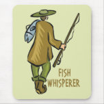 Fish Whisperer Fishing Mousepads